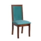 thumbnail image 2 of Silla Girona Tela Velvet Turquesa, 2 of 2