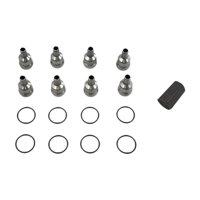 Magideal - Reparación De Bolas De Riel De Aceite De Alta Presión, Instalación Sencilla Con Reemplazo De Junta Tórica Para Motores Diésel Para 2003-2010 6.0L