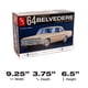 thumbnail image 5 of Auto a escala AMT Plymouth Belvedere 1964 con motor 6 en línea 1:25, 5 of 5