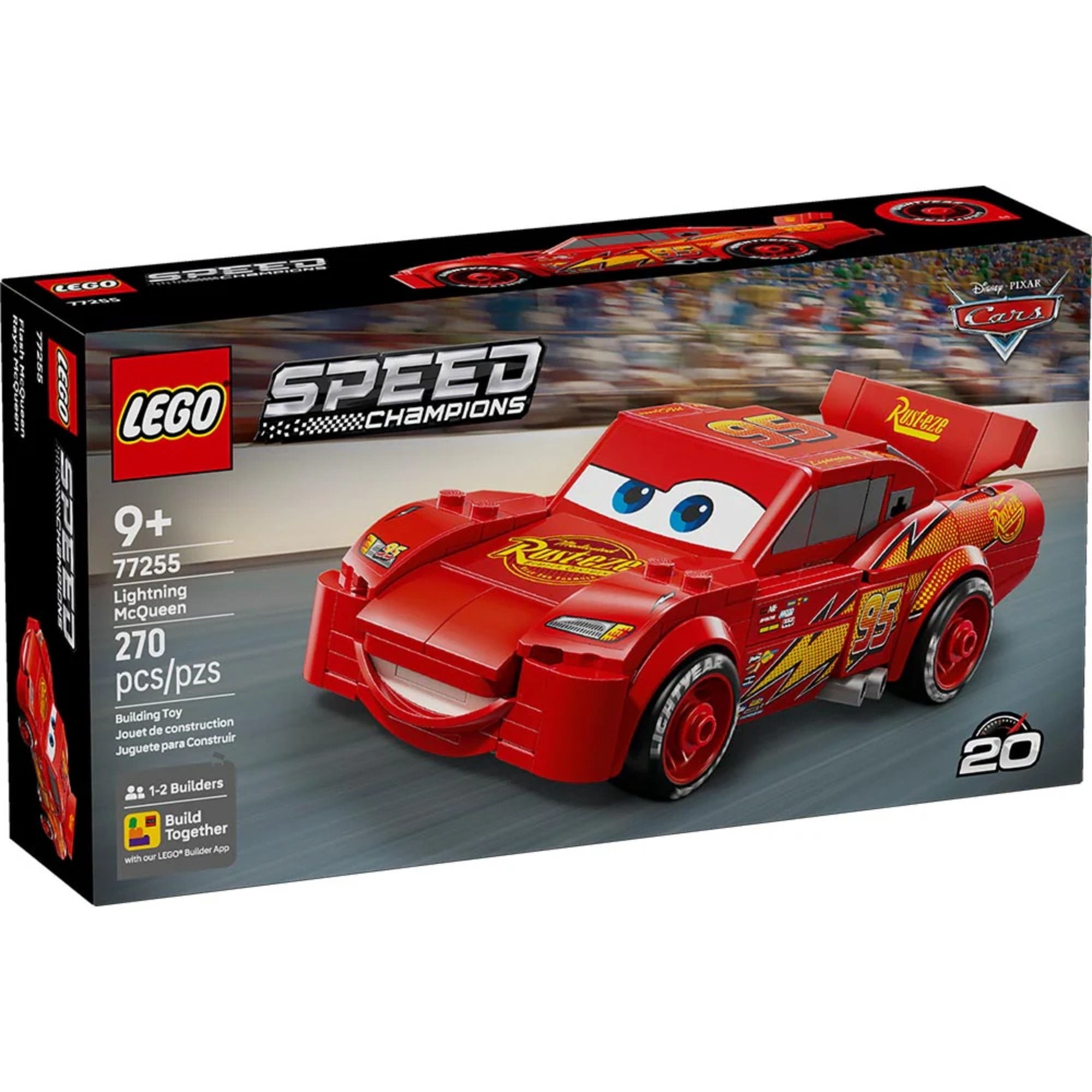 Bloques de Construcción Lego Rayo Mcqueen Speed Champions
