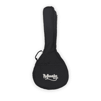 Funda Music Bags De 10 Mm. Para Mandolina Color Negro Manbag