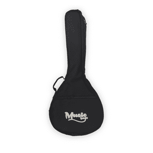 Funda Music Bags De 10 Mm. Para Mandolina Color Negro Manbag