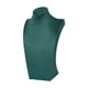 thumbnail image 3 of Exhibición de terciopelo para joyas colgantes - Organizador minimalista para cadenas y collares - Modelo de busto con soporte - Estantes versátiles - StyleB-34cm Verde oscuro, 3 of 5