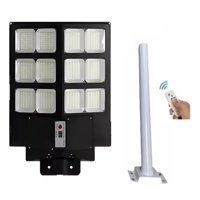 Eoland - Foco Led Solar 600W Poste Exterior Focos Solares Potentes