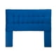 thumbnail image 1 of Respaldo King Felpa Azul Marino Cp Alice, 1 of 2