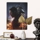 thumbnail image 5 of Ovejas karatekas Cartel de metal, decoración de pared con cartel de metal personalizado, regalos para aficionados, amigos, familia y seres queridos 40x30cm, 5 of 6