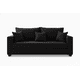 thumbnail image 2 of Sofa Aurelia 3 Cuerpos Tela Negro, 2 of 3