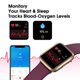 thumbnail image 2 of Reloj inteligente TYKOIT Fitness Tracker con pantalla táctil, 5 ATM, resistente al agua, 2 of 7