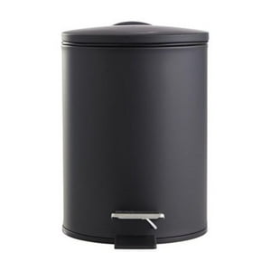 Basurero 3Lt Acero Inox Cierre Suave Day Negro