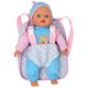 thumbnail image 1 of Baby Dolls To Play 13 Soft con soporte para mochila, color rosa, 1 of 8