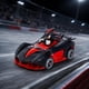 thumbnail image 4 of Coche de juguete NKOK Sonic Shadow Racer de retroceso 9 cm, 4 of 8