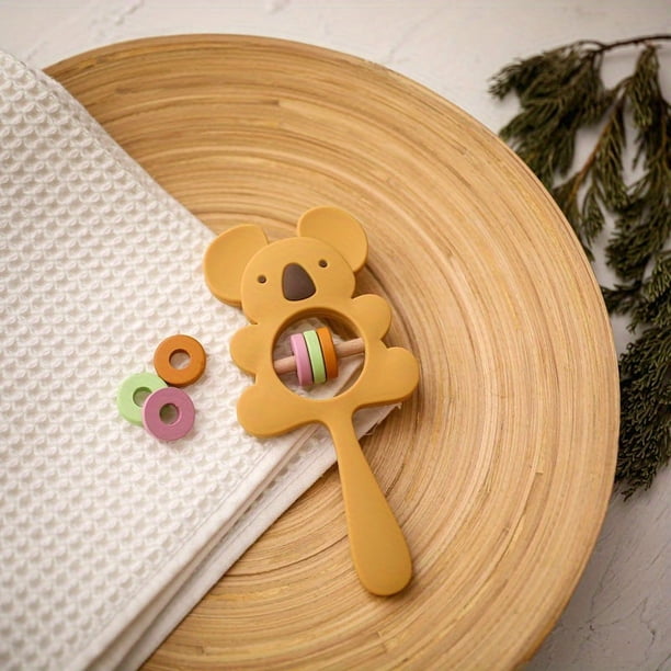 Grip Toy For Baby, Food Grade Silicone Material, Male And Female Babies 0-3 Years Old Can Bite, Teeth Chewing Device