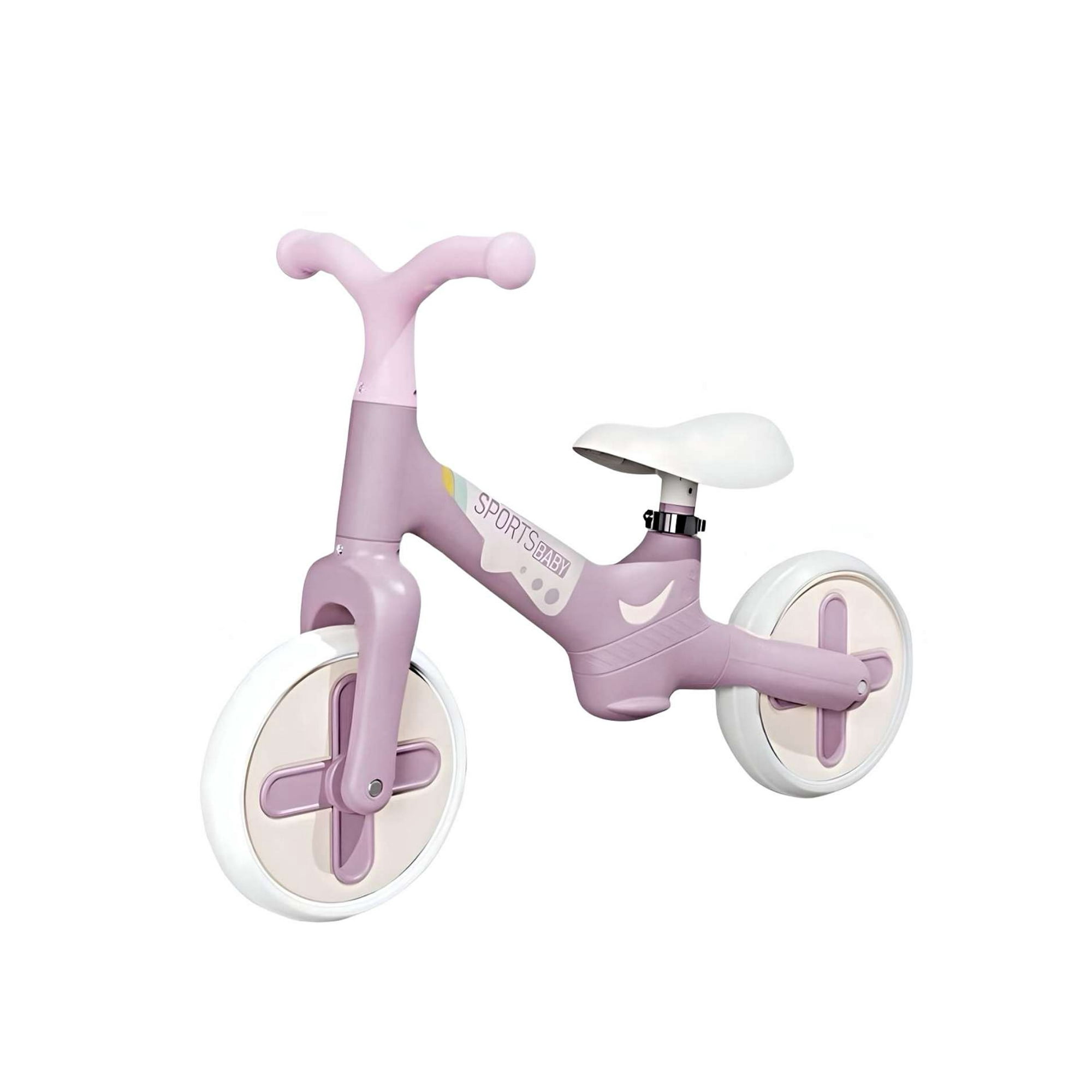 Juguetes - Bicicleta Equilibrio Balance Aprendizaje Sin Pedales Rosa