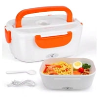 Citohome - Lonchera Eléctrica Portátil: Calienta Tu Comida En Cualquier Lugar Con Estilo En Color Naranja