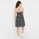 thumbnail image 2 of Vestido Niña Teen Skater Tiritas Negro Corona, 2 of 5