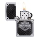 thumbnail image 2 of Encendedor Zippo Harley-Davidson Carbon Fiber Plata ZP24025, 2 of 3