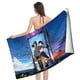 thumbnail image 4 of Suzume Toalla de playa de secado rápido con diseño temático, regalo para mujeres y niñas, ideal para cumpleaños, fans, amantes de la música, uso en la playa o al aire libre, 78 × 180 cm, 4 of 6