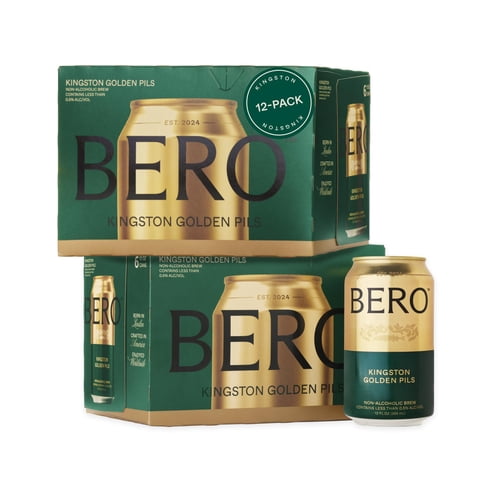Cerveza Bero Kingston Golden Pils 12 Latas Sin Alcohol