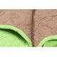 thumbnail image 2 of Quilt 100% Algodón Verde / Café King, 2 of 2
