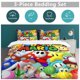 thumbnail image 5 of Super Mario 3-Piece Comforter Set for Bedroom Super Mario Bedding Set for Kids Adults Soft Microfiber Duvet Cover Set with Zipper Closure, 5 of 5
