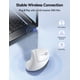 thumbnail image 4 of Mouse inalámbrico ergonómico TECKNET vertical silencioso 4800 DPI, 4 of 8
