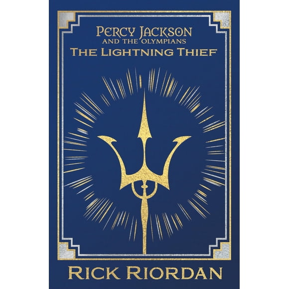 Libro Hyperion Percy Jackson El Ladrón del Rayo Edición de Lujo
