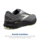 thumbnail image 3 of Zapatillas para correr Brooks Ghost 16 Primer/Gris/Lime para hombre, 3 of 6