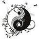 thumbnail image 1 of Decomural Yin And Yang Floral Design WS-19635, 1 of 2