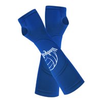 Ioensy - Mangas De Brazo De Voleibol Mangas De Voleibol Acolchadas Elásticas Almohadillas De Brazo De Voleibol M Azul