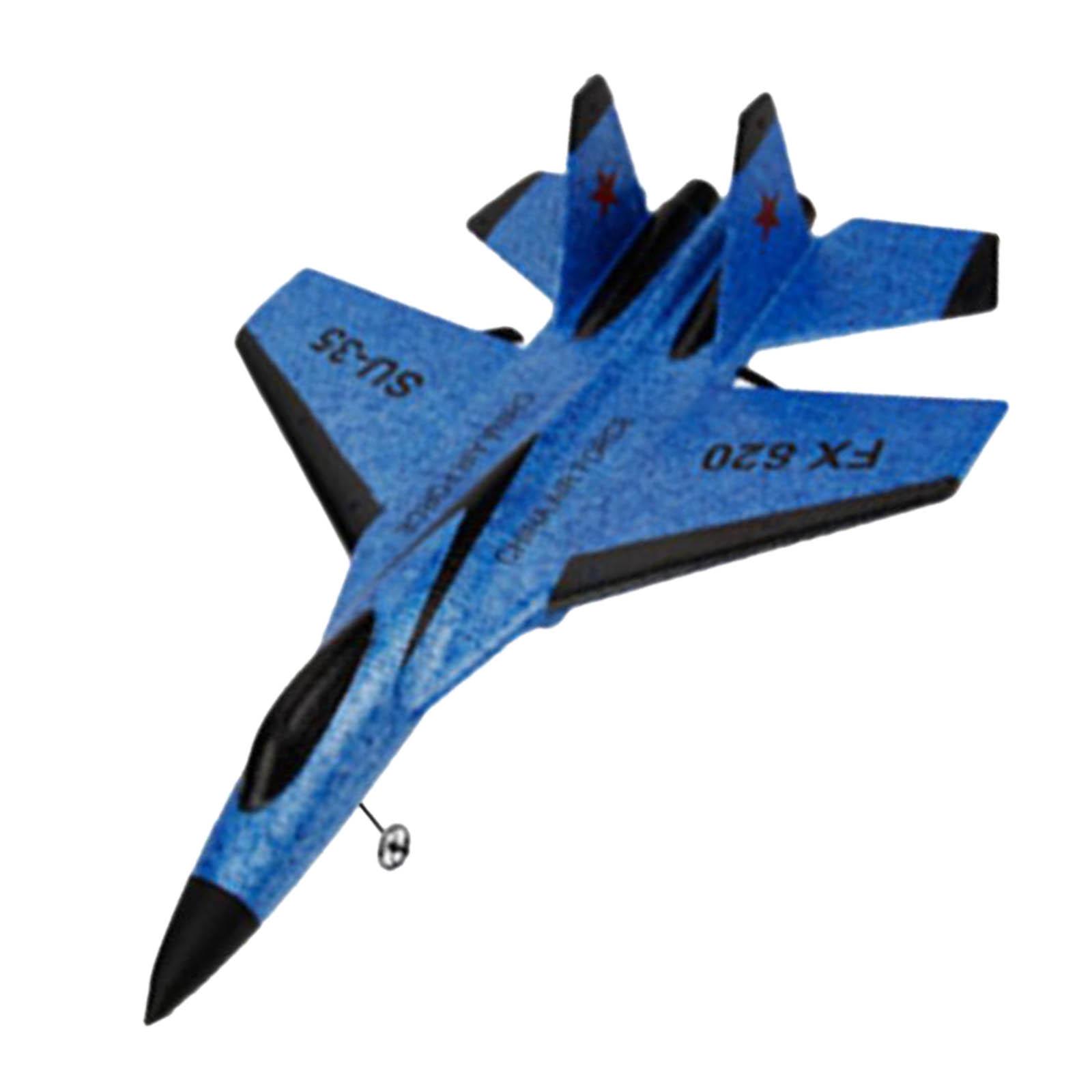 Magideal - De Control De Radio De Ala Fija , De Planeador, De 2,4G, De Telemando De 2 Canales, Juguetes , Azul