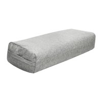 Magideal - Almohada De Refuerzo Para Yoga, Almohada De Yoga Para Apoyo, Funda Extraíble Para Mujer Fácil De Limpiar Para Mantener El Equilibrio Con Cojín Con Asa Gris