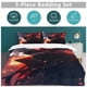 thumbnail image 5 of Tokyo Ghoul Anime Home Bed 3-piece Set Classic Japanese Anime Polyester Wash Student Dormitory Set, 5 of 5