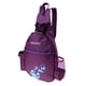 thumbnail image 1 of Mochila De Tenis Impermeable Mochila Resistencia A La Abrasión Bolsa De Bádminton Púrpura, 1 of 5