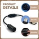 thumbnail image 4 of Cable USB de seguridad para volante de carreras Logitech G920, G923, G27 y G29, 4 of 5