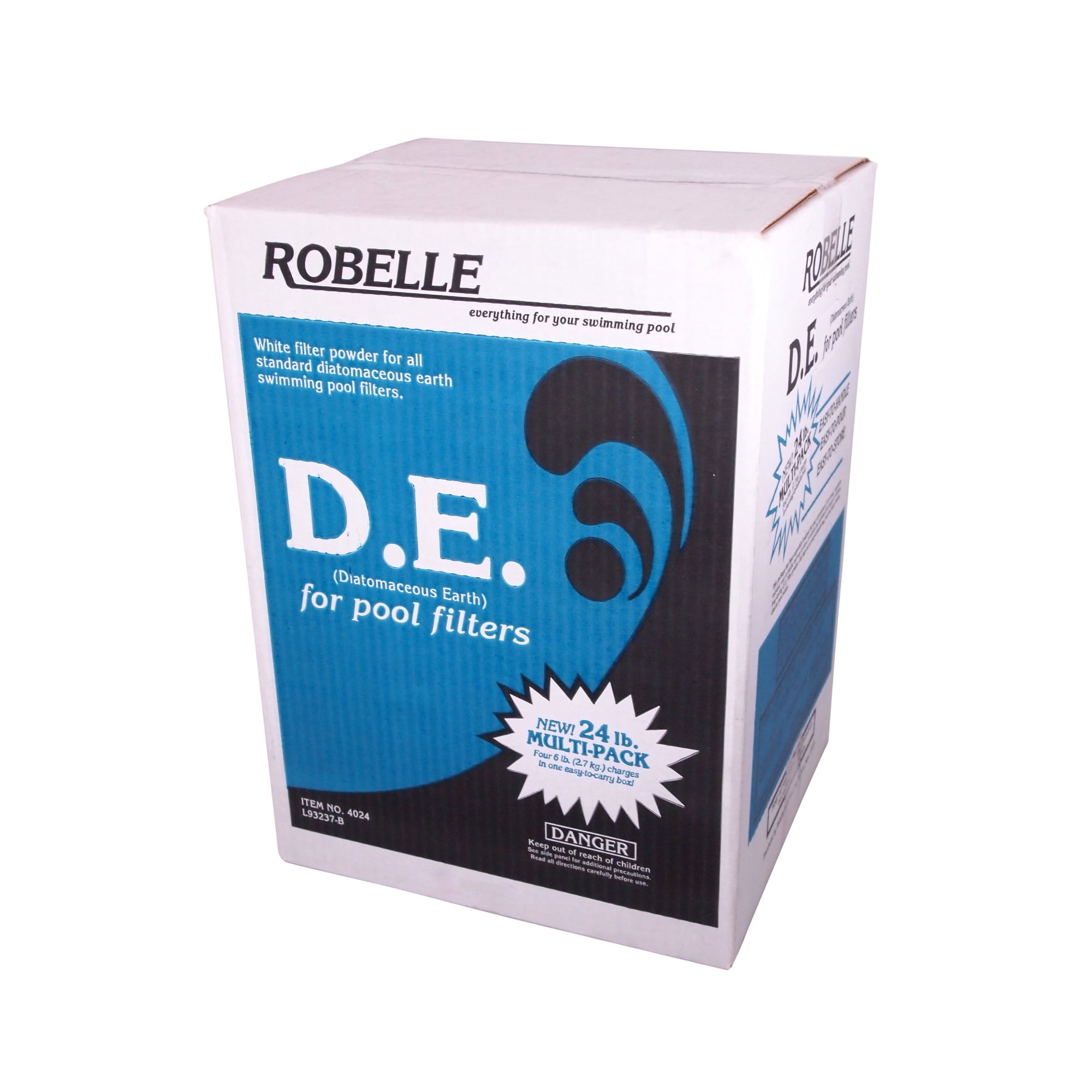 Polvo Para Filtro De Piscina Robelle Premium D.e. 10,9 Kg Para Filtros De Piscina