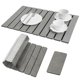 thumbnail image 1 of Alfombrilla para Secar Platos Dropereum 61 × 41 cm Plegable Gris, 1 of 8