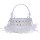 thumbnail image 2 of Bowknot Flor Ni?a Cesta Boda Decoración Cristal Rhinestone Decorativo, 2 of 3