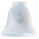 thumbnail image 2 of Lamp Shade Westinghouse Bell de cristal blanco, paquete de 6, paquete de 1, 2 of 3