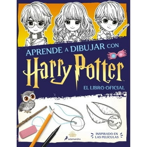 Salamandra Infantil Y Juvenil - Libro Aprende A Dibujar Con Harry Potter
