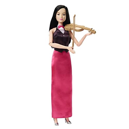 Barbie Doll & Accessories, Carrera Violinista Músico Doll Barbie Na