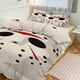 thumbnail image 1 of Juego de ropa de cama con estampado de Jason Voorhees, funda nórdica, juego de 3 piezas, funda nórdica y fundas de almohada para mujeres, hombres y adolescentes. Elija entre, 1 of 3