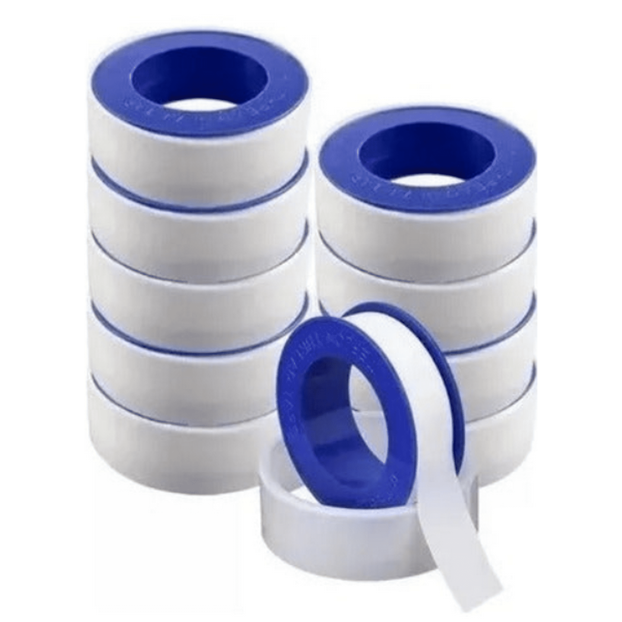 Genérico - Pack 10 Unidades Rollos Cinta Teflón 3/4 Pulgadas