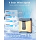 thumbnail image 4 of Ventilador Portátil Recargable 2025 Con Luz Led 25h, 4 of 7