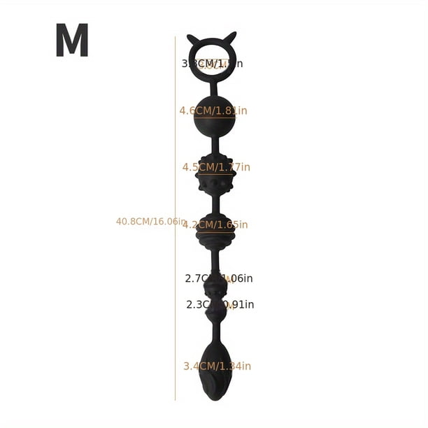 Unisex Anal Plug Toy, Butt Plug With Pull Ring Anal Beads, Stimulation Massage Sex Toy For Orgasm Pleasure For Men Women