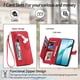 thumbnail image 5 of Funda FOXDOCK Cartera Piel Samsung Galaxy S26 Ultra – Antirrobo RFID, Antigolpes – rojo, 5 of 6