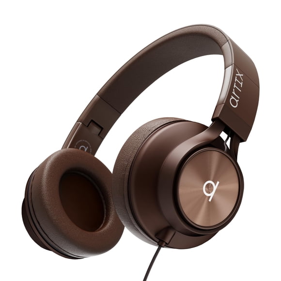 Auriculares artix CL750 para colocar sobre las orejas con cable, micrófono y control de volumen