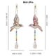 thumbnail image 2 of 2pcs DIY Artificial Diamond Painting Catcher Wind Chime, Special-shaped Artificial Diamond Painting Pendant, Animal Butterfly Love Artificial Diamond Painting Ornament, Keychain, Double-sided Pendant, 2 of 3