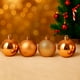 thumbnail image 2 of 4 Bambalinas Esferas Navideñas Rosa 12cm Decoracion Navidad, 2 of 3