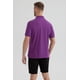 thumbnail image 3 of Polera Hombre Pique Básica Lisa Morado - ll, 3 of 4