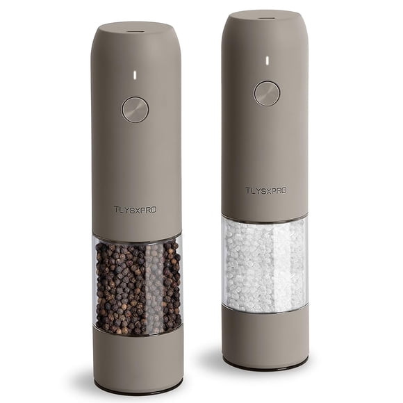 Set Eléctrico de Molinillos de Sal y Pimienta TLYSXPRO Recargable por USB